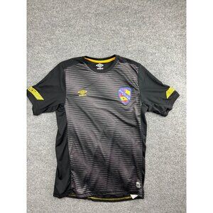 Barcelona FC Football Club Men’s Umbro Soccer Jersey Mens Medium Black